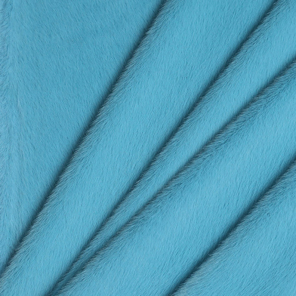 Экомех пальтовый, цвет - Бирюзовый