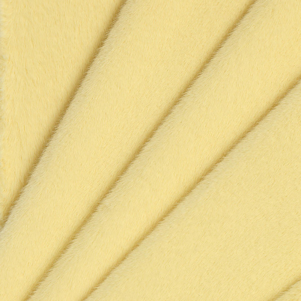 Экомех пальтовый, цвет - Жёлтый