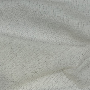 Полиэстер плательный, цвет - Белый