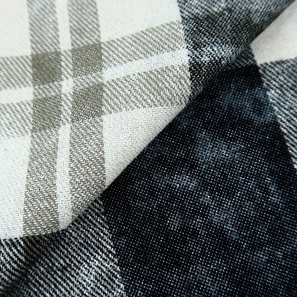 Рубашечный хлопок с эффектом варки, цвет - Чёрный