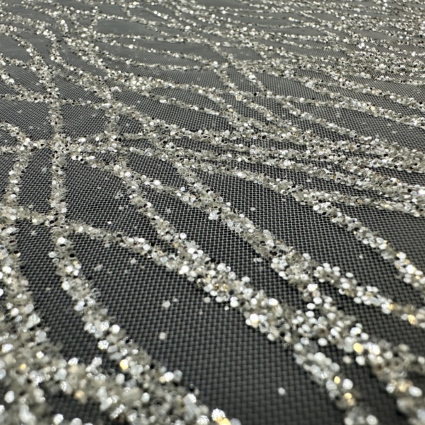 Сетка плательная, цвет - Белый