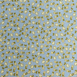 Ситец плательный, цвет - Голубой