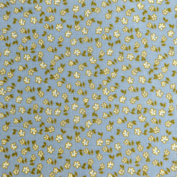 Ситец плательный, цвет - Голубой