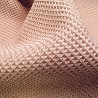 Полиэстер плательный, цвет - Розовый