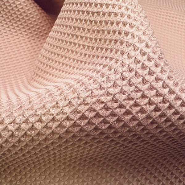 Полиэстер плательный, цвет - Розовый