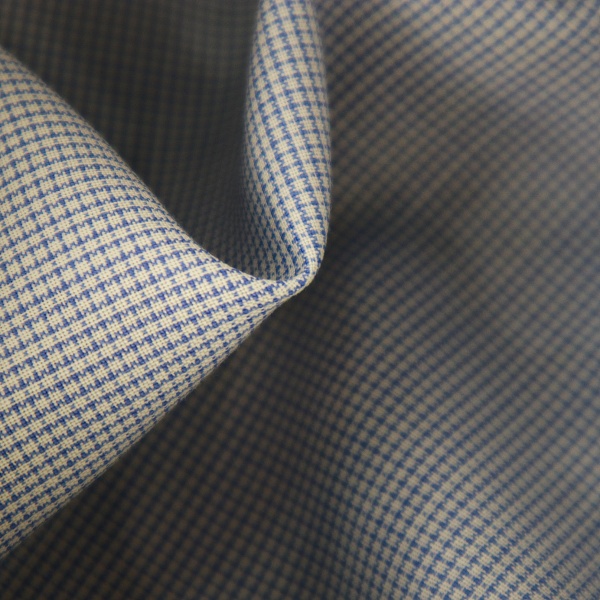 Костюмно-плательная ткань, цвет - Голубой