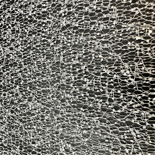 Сетка плательная, цвет - Белый