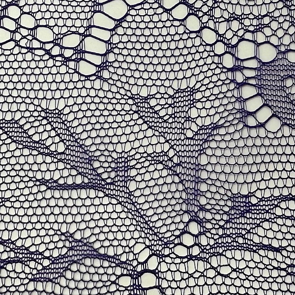 Кружево плательное, цвет - Фиолетовый