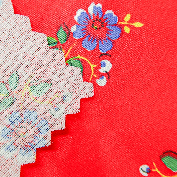 Перкаль плательный, цвет - Красный