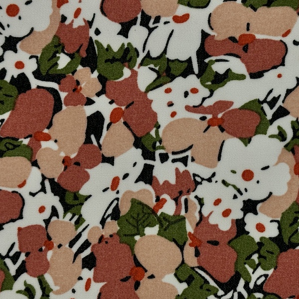 Шифон плательный, цвет - Мультиколор