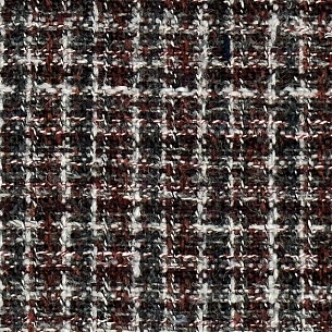 Тонкий костюмный твид (рогожка шерстяная), цвет - Мультиколор
