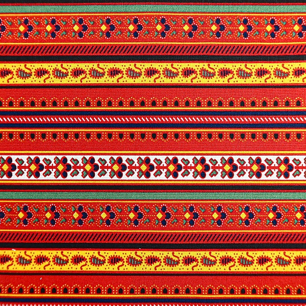 Перкаль плательный, цвет - Красный