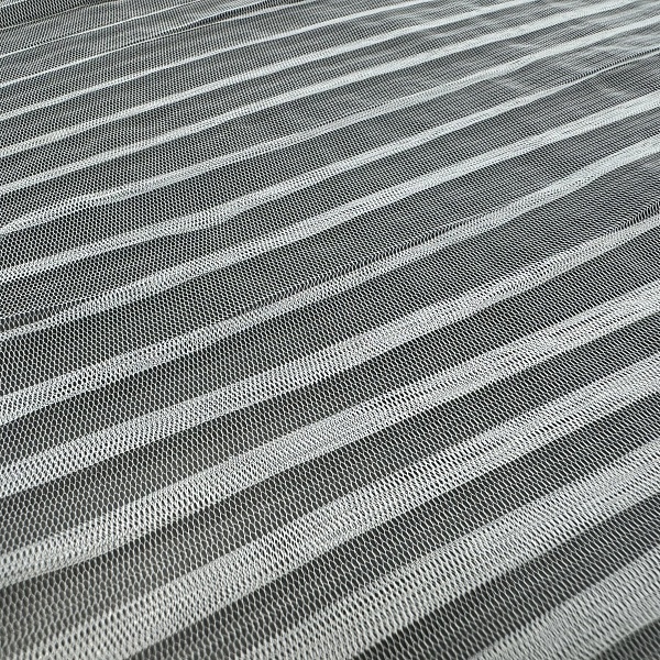 Сетка плательная, цвет - Молочный