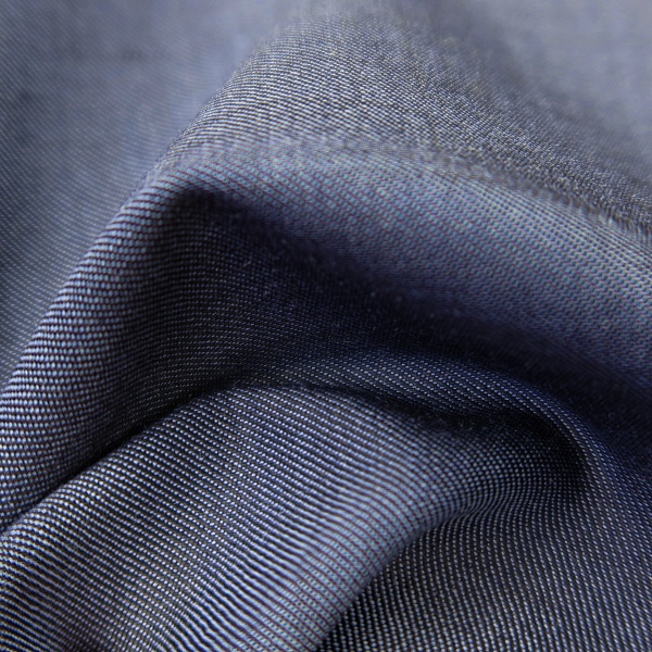 Костюмная ткань, цвет - Синий