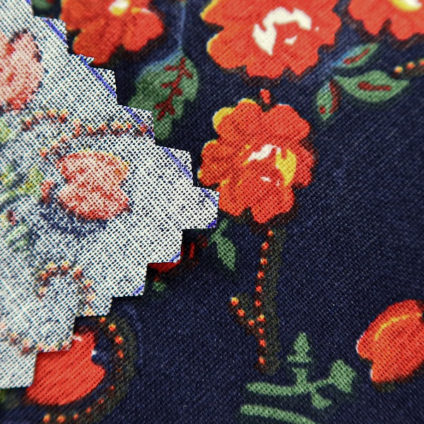 Перкаль плательный, цвет - Синий