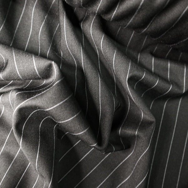 Костюмная ткань, цвет - Чёрный