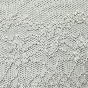 Кружево плательное, цвет - Белый