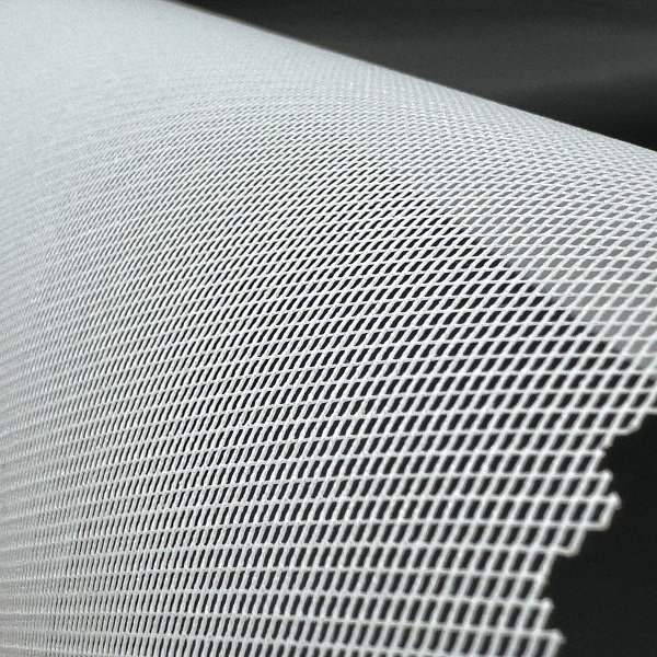 Сетка плательная, цвет - Натуральный белый