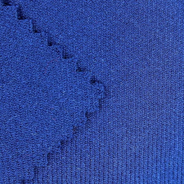 Костюмная ткань, цвет - Синий