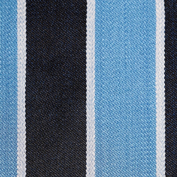 Шерсть костюмная, цвет - Чёрно-голубой