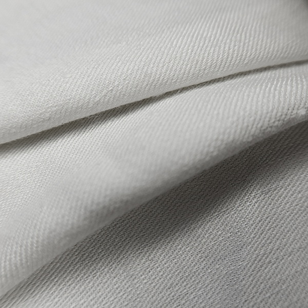 Костюмная ткань, цвет - Молочный