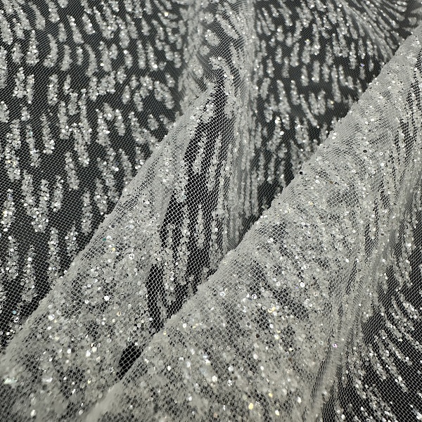 Сетка плательная, цвет - Белый