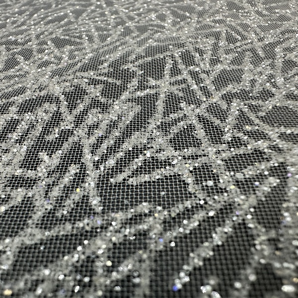 Сетка плательная, цвет - Белый