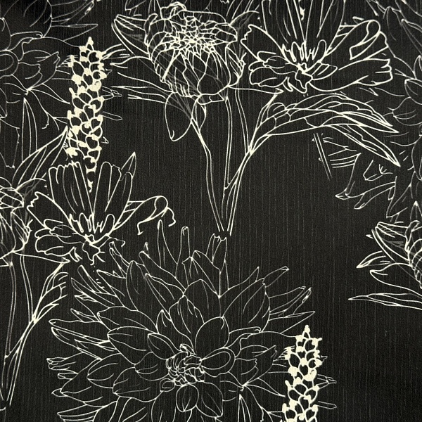 Полиэстер плательный, цвет - в ассортименте