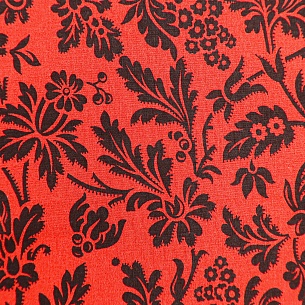 Перкаль плательный, цвет - Красный