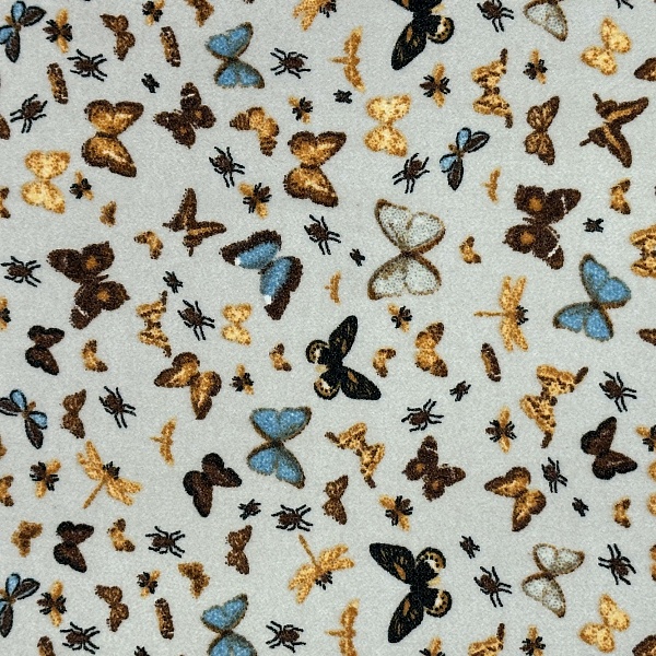 Шифон плательный, цвет - Мультиколор