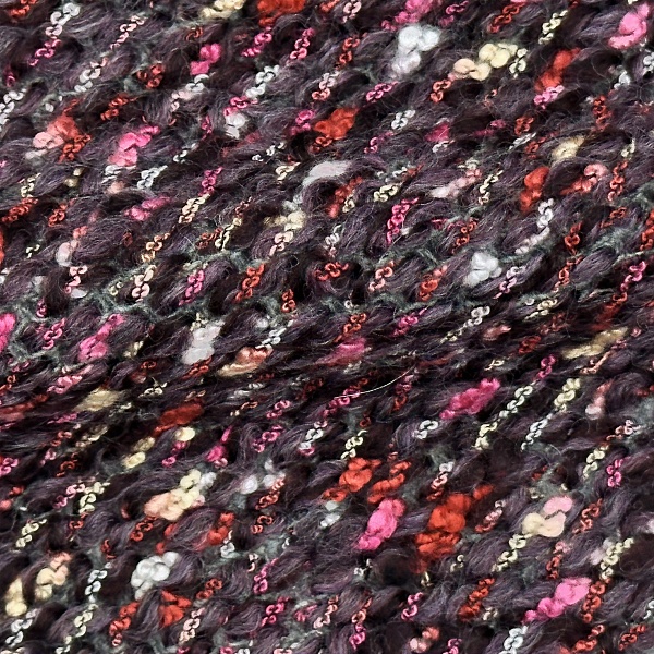 Шерсть костюмная, цвет - Фиолетовый