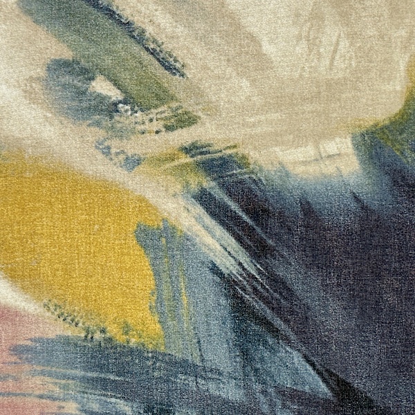 Шифон плательный, цвет - Мультиколор