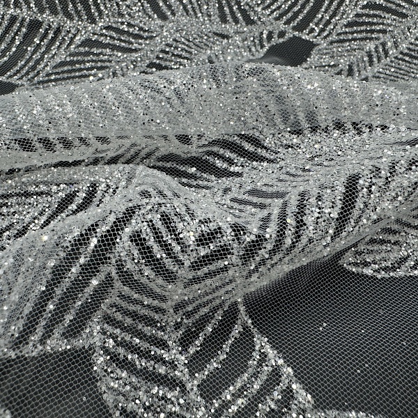 Сетка плательная, цвет - Белый