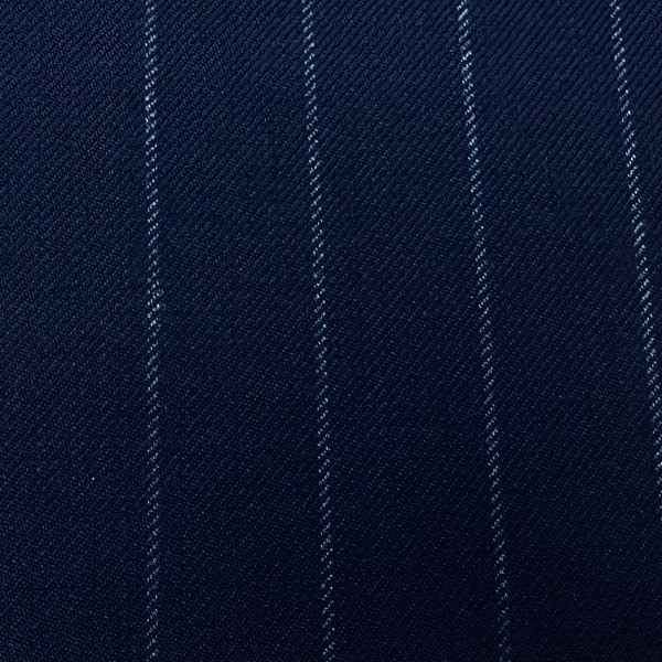 Шерсть костюмная, цвет - Синий