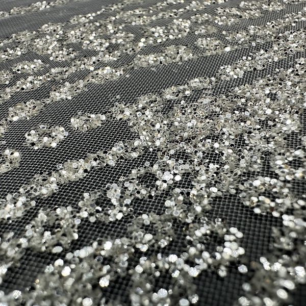 Сетка плательная, цвет - Белый