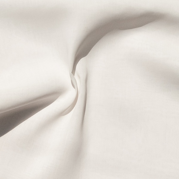 Полиэстер плательный, цвет - Белый