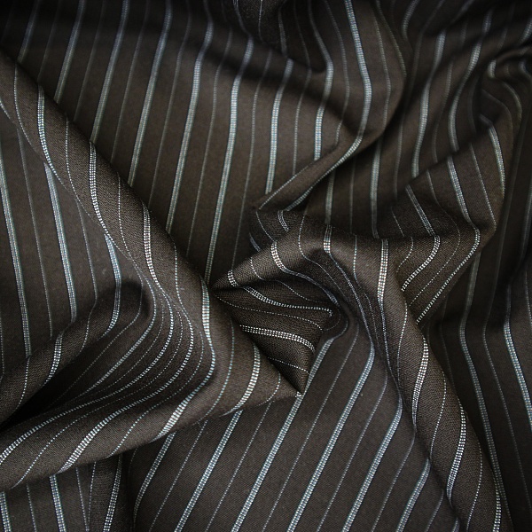 Костюмная ткань, цвет - Коричневый