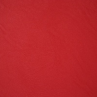 Искусственная кожа на трикотажной основе, цвет - Красный