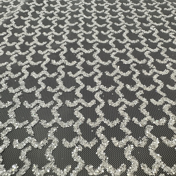 Сетка плательная, цвет - Белый