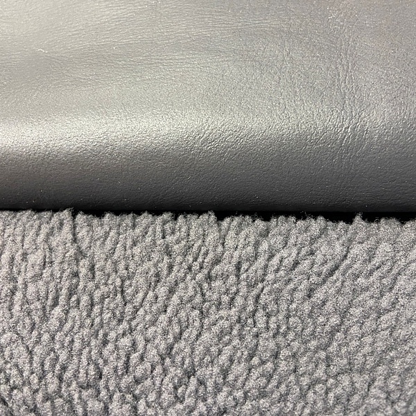 Натуральная меховая овчина, одёжная, цвет - Тёмно-серый