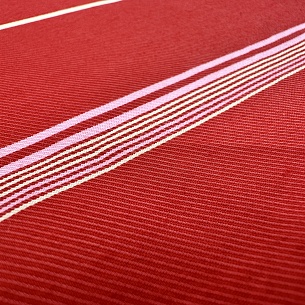 Вискоза костюмная, цвет - Красный