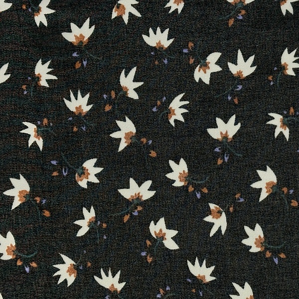 Шифон плательный, цвет - Мультиколор