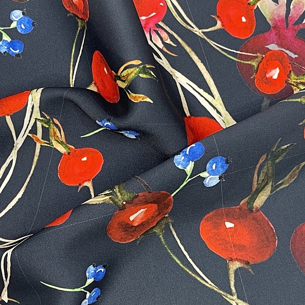 Полиэстер костюмный, цвет - Мультиколор