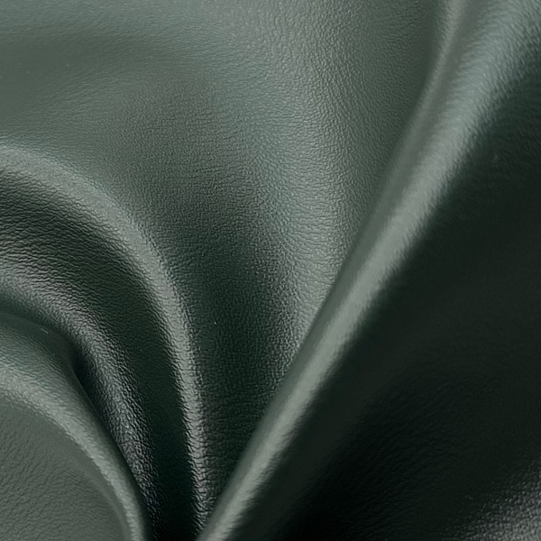 Искусственная кожа курточно-плащевая, цвет - Тёмно-изумрудный