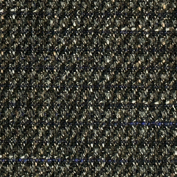 Тонкий костюмный твид (рогожка шерстяная), цвет - Графитовый