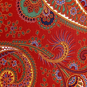 Перкаль плательный, цвет - Красный