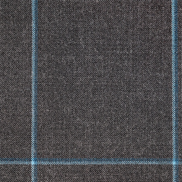 Шерсть костюмная, цвет - Серый в клетку