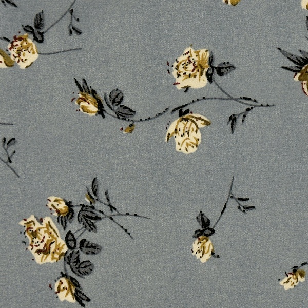 Шифон плательный, цвет - Мультиколор