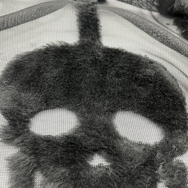 Муфлон одёжный, цвет - Чёрный