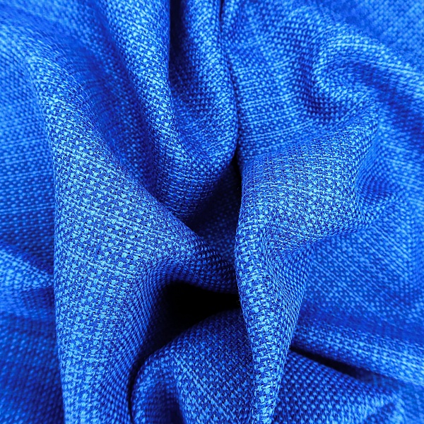 Костюмная ткань, цвет - Синий